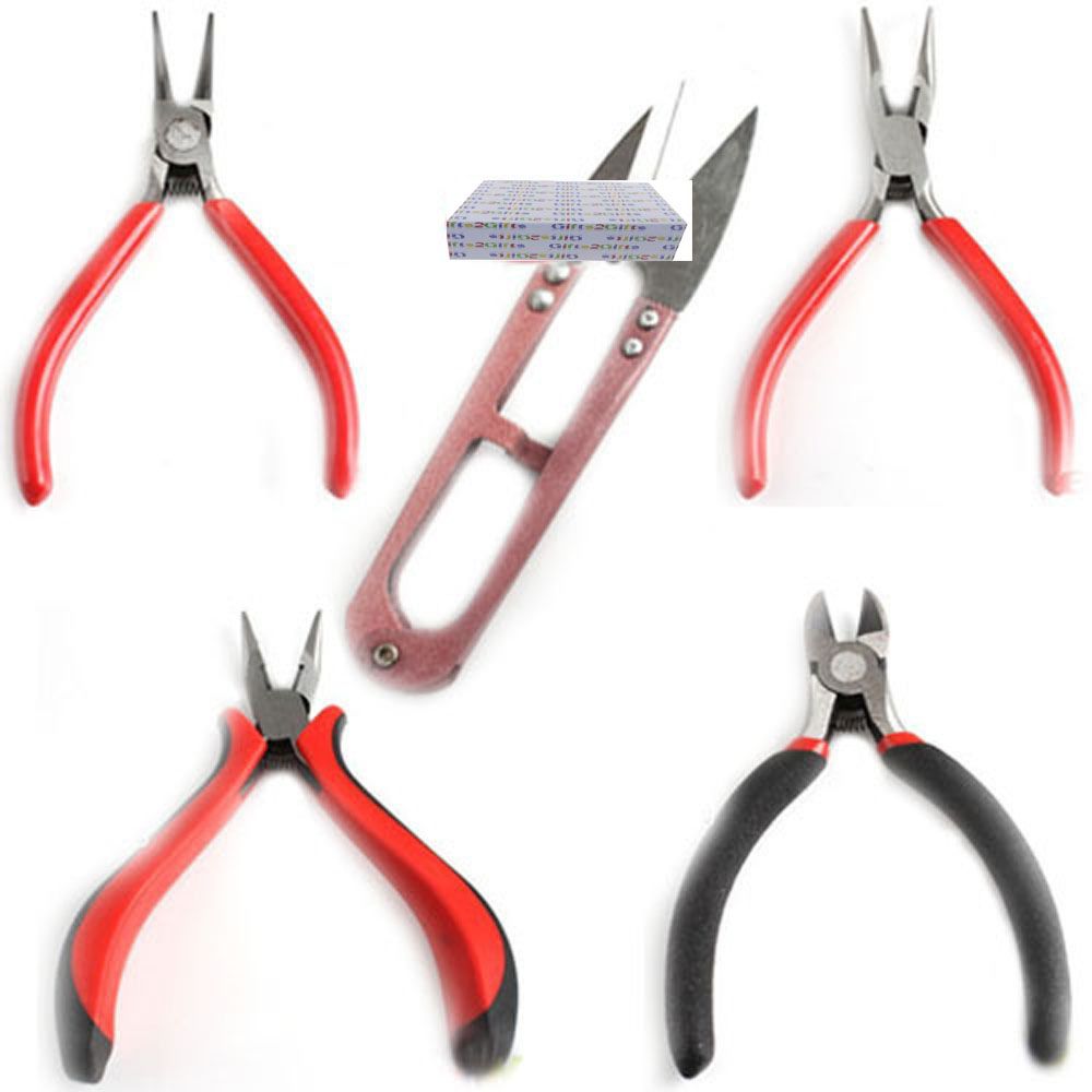 ... Round Flat Nose Pliers Beading Jewelry Making Tool Sets To Pick Style