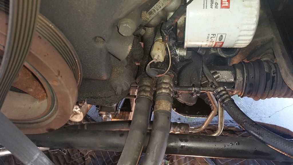 08 cvpi transmission remove help! At a loss! 4.6L Based Powertrains