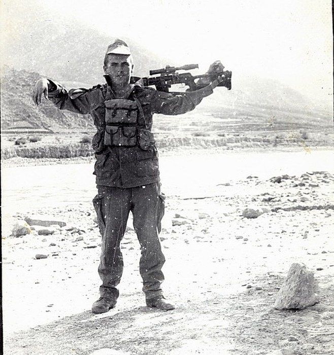 Francotiradores soviéticos Afganistán