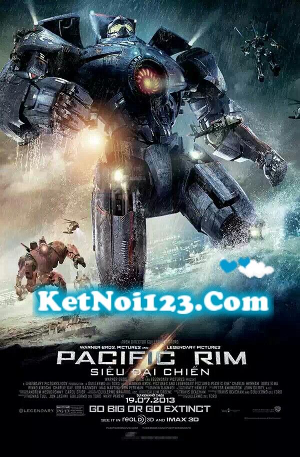 Tải Phim Pacific Rim 2013 - Siêu Đại Chiến-Trận Chiến Thái Bình Dương 3GP-MP4 Việt Sub CAM