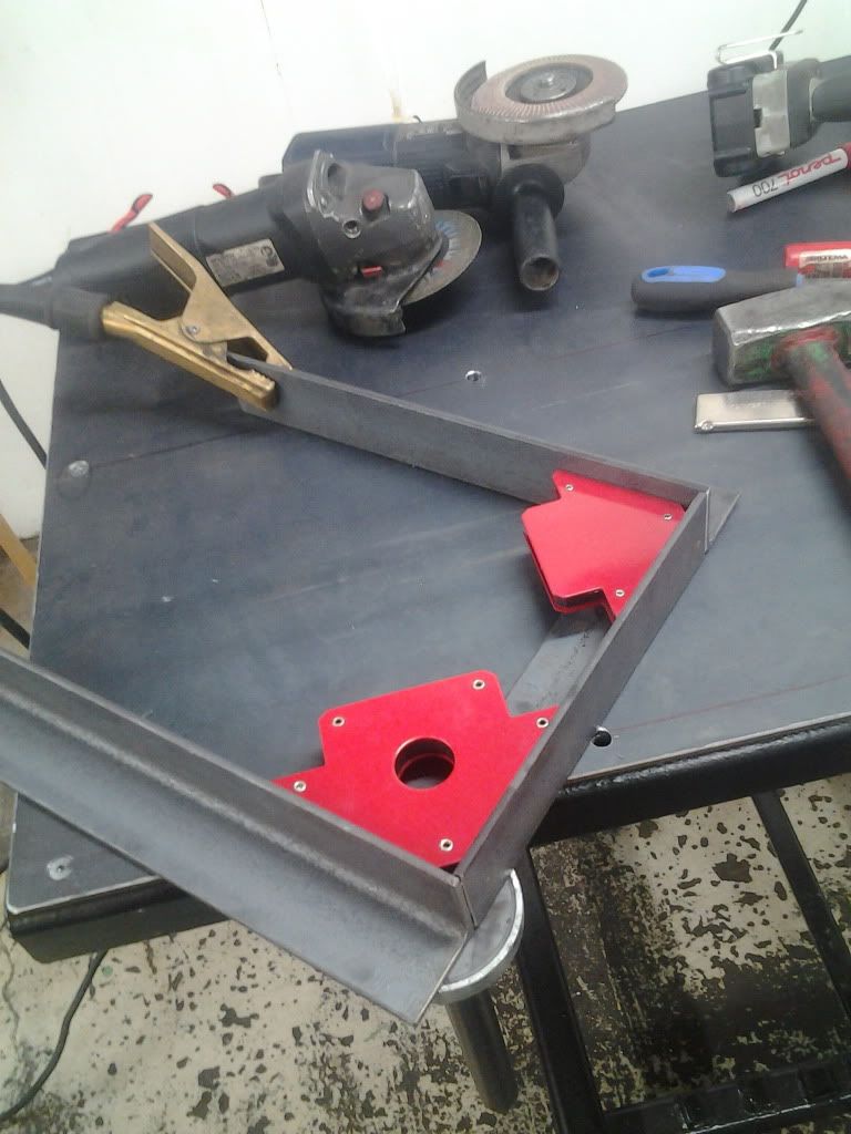 Homemade engine stand Custom Fighters Custom Streetfighter