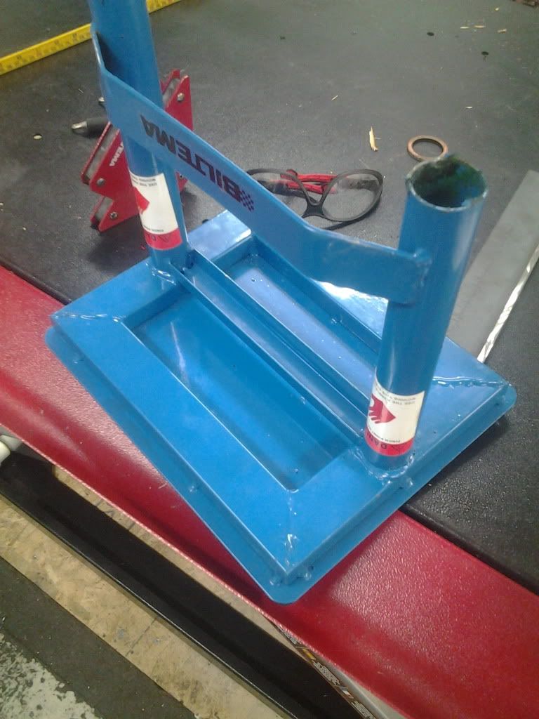 Homemade engine stand Custom Fighters Custom Streetfighter