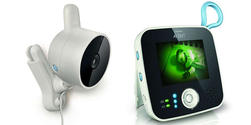 Monitor Video Cámara Digital Avent Bebe Visión Nocturna Zoom