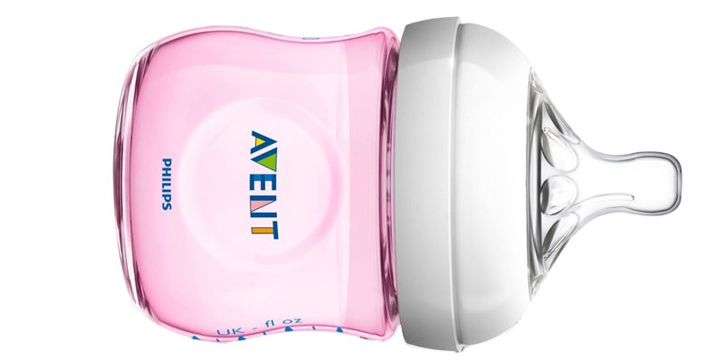 Tetero Avent 4 Oz Nueva Línea Natural Color Azul Mimaitos