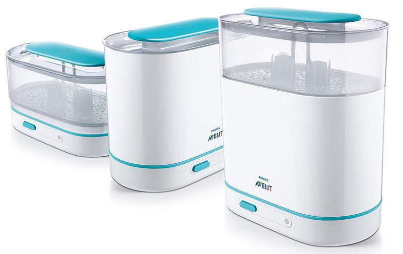 Esterilizador De Teteros Eléctrico 3 En 1 Avent Garantizado