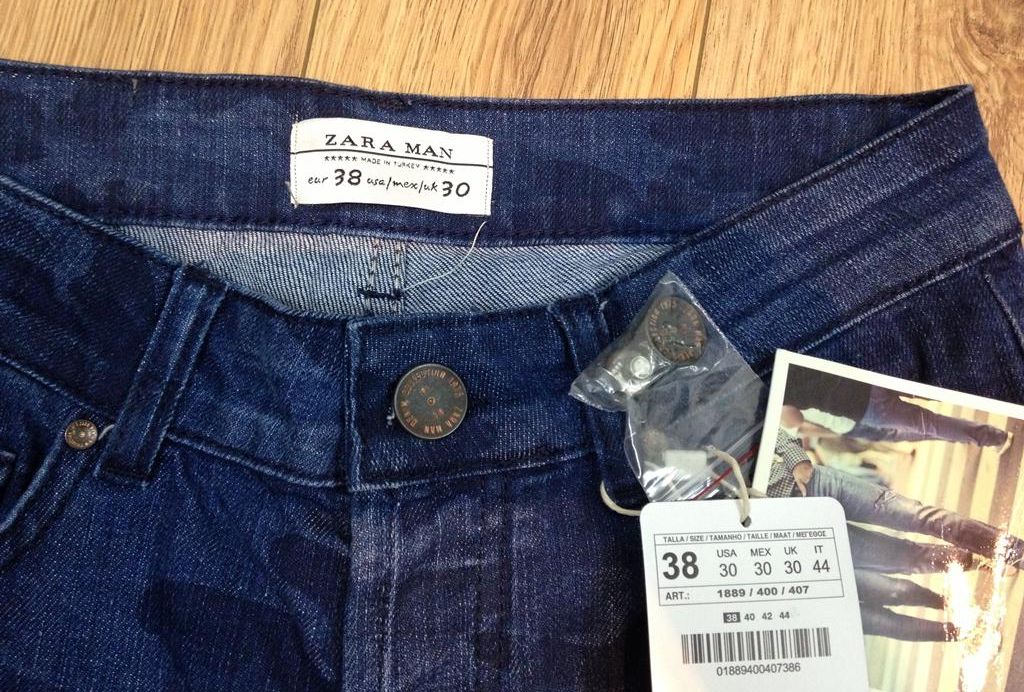 Topic1000c DANNYSHOP-Quần jeans ZARA MAN chính hãng xách tay trực tiếp từ CHÂU ÂU - 39