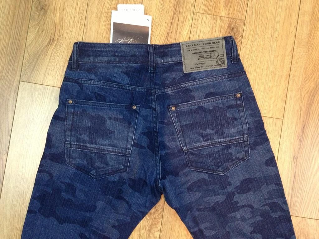 Topic1000c DANNYSHOP-Quần jeans ZARA MAN chính hãng xách tay trực tiếp từ CHÂU ÂU - 42