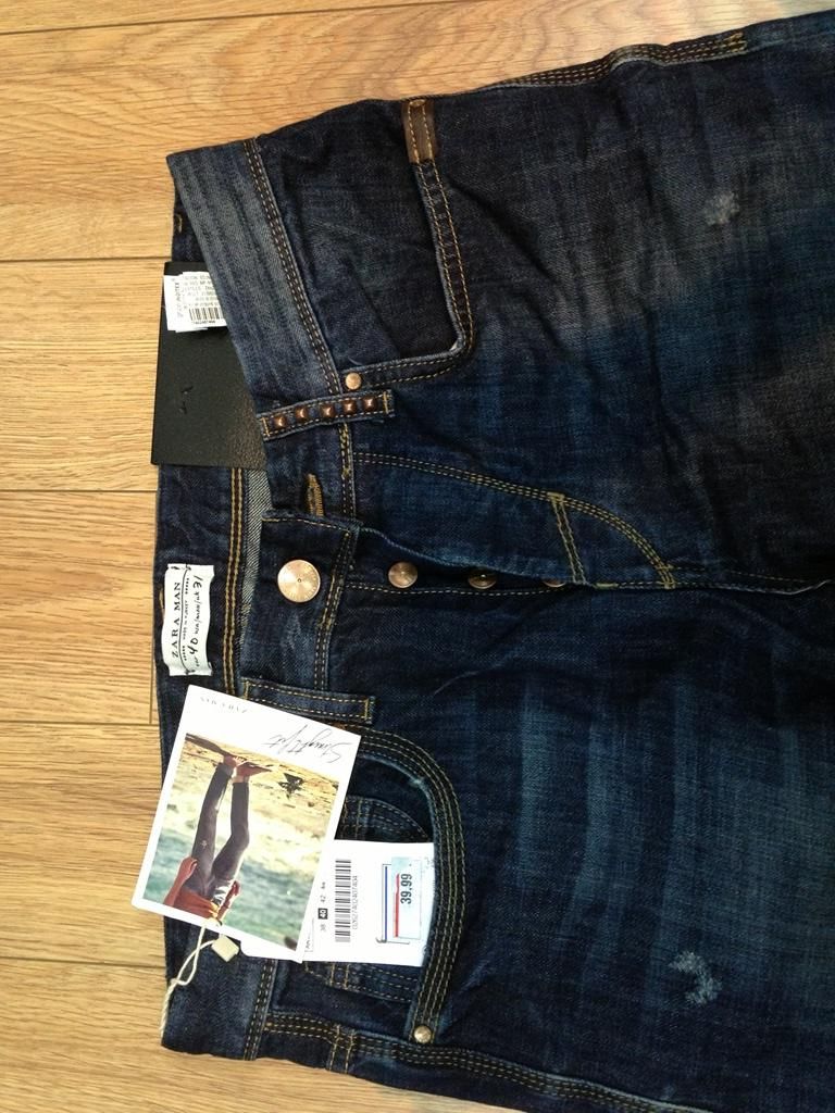 Topic1000c DANNYSHOP-Quần jeans ZARA MAN chính hãng xách tay trực tiếp từ CHÂU ÂU - 2