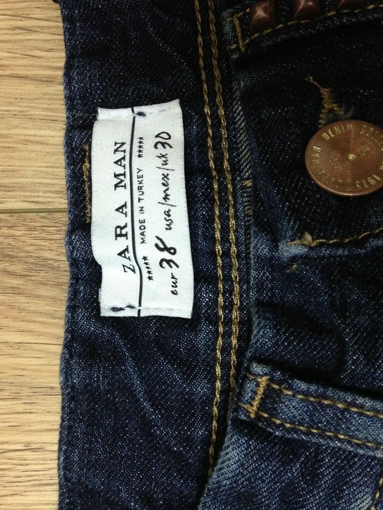 Topic1000c DANNYSHOP-Quần jeans ZARA MAN chính hãng xách tay trực tiếp từ CHÂU ÂU - 9