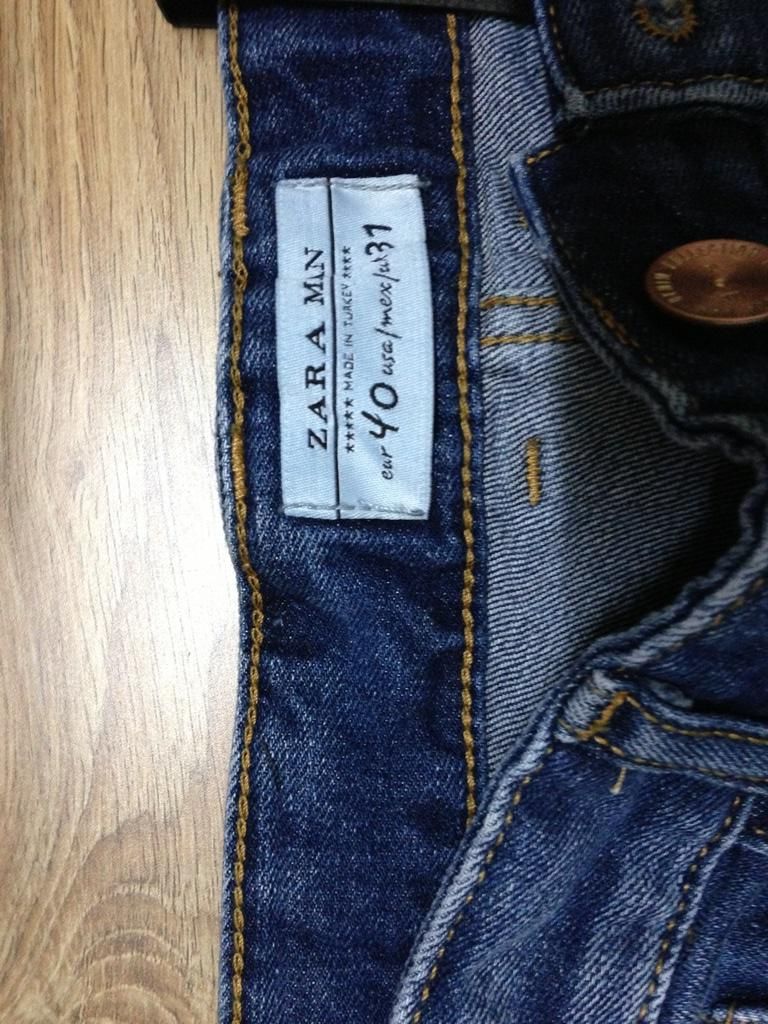 Topic1000c DANNYSHOP-Quần jeans ZARA MAN chính hãng xách tay trực tiếp từ CHÂU ÂU - 8
