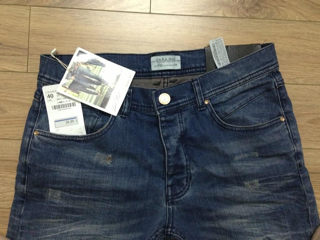 Topic1000c DANNYSHOP-Quần jeans ZARA MAN chính hãng xách tay trực tiếp từ CHÂU ÂU - 15