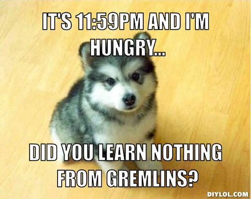 baby-courage-wolf-meme-generator-it-s-11-59pm-and-i-m-hungry-did-you-learn-nothing-from-gremlins-6f60b1_zps11b9902a.jpg