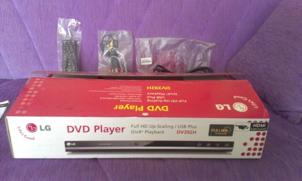  LG DV392H -_-_- DVD-DİVX player