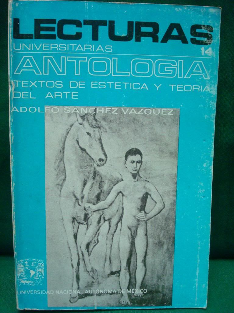 Adolfo Sánchez Vázquez, Textos De Estética Y Teoría Del Arte 299.00 en Mercado Libre Adolfo Sánchez Vázquez, Textos De Estética Y Teoría Del Arte 299.00 en Mercado Libre