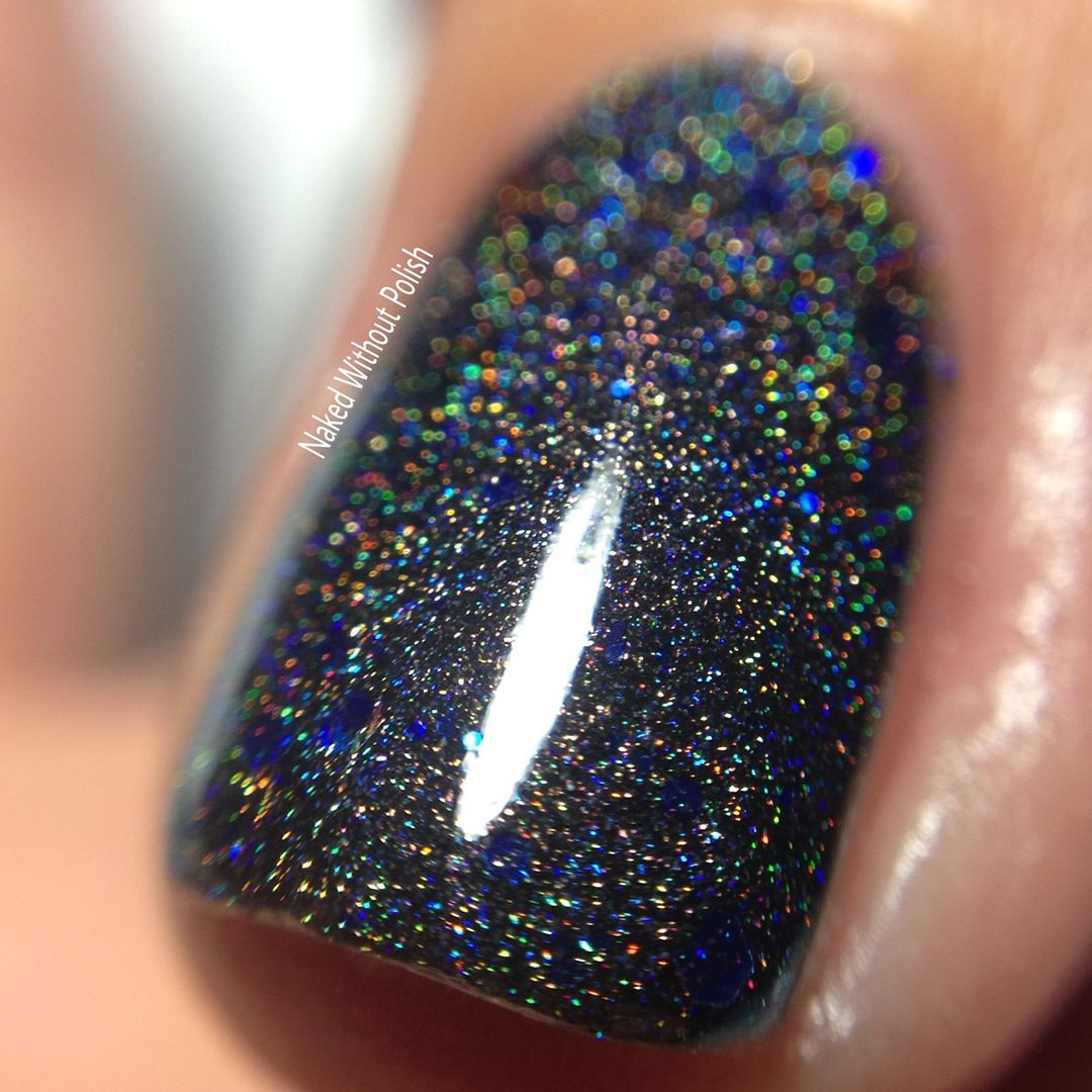 Spellbound Nails Dementor Swatch and Review - Naked Without Polish