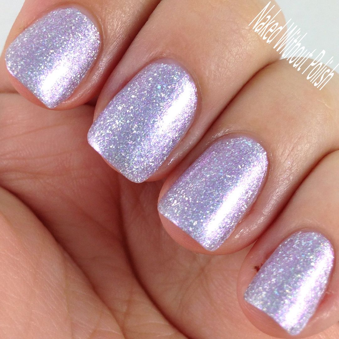 Bluebird Lacquer for Hella Holo Customs Swatch and Review - Naked ...