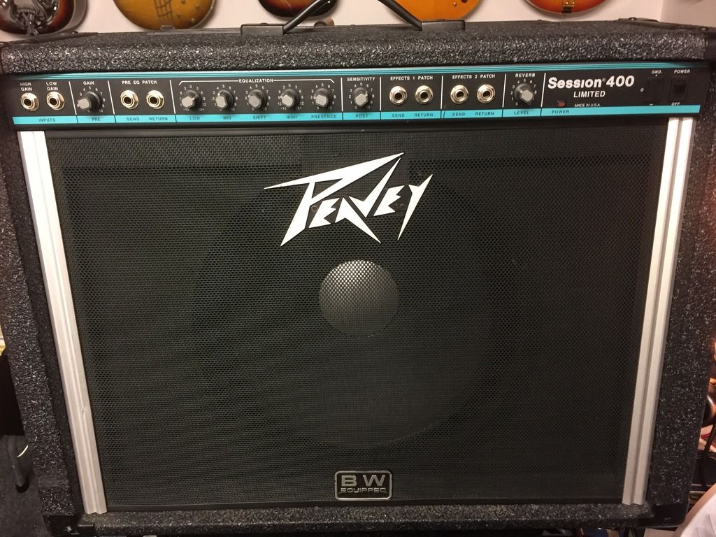 The British Steelies Society • ++++PEAVEY SESSION 400 AMP++++